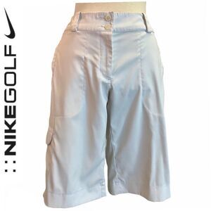 NIKE Golf Ivory White Shorts Sz 8